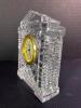 Small Elegant Waterford Crystal Desk Clock &ndash; Quartz Movement, Cut Crystal Design, & Gold-Tone Accents - 2