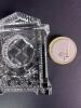 Small Elegant Waterford Crystal Desk Clock &ndash; Quartz Movement, Cut Crystal Design, & Gold-Tone Accents - 8