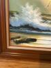 32&rdquo;x 28&rdquo; Framed Original K. Samuel Seascape Oil Painting - 3