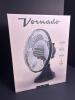 New Vornado Silver Swan S Electric Table Fan, Matte Black W/ 3 Speeds & Oscillating Head