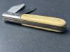 Barlow Two-Blade Pocket Knife, Cream Handle, Clip & Pen Blades, Slipjoint - 5
