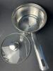 Stainless Steel Saucepan Set With Vented Glass Lids - 2