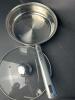 Stainless Steel Saucepan Set With Vented Glass Lids - 6