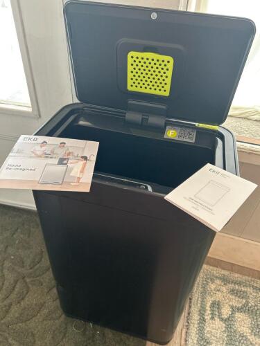 EKO Deluxe Mirage-T Stainless Steel Sensor Trash Bin