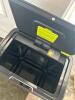 EKO Deluxe Mirage-T Stainless Steel Sensor Trash Bin - 2