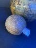 Italian Globe-Shaped Leather Map Decanter with Stopper - 2