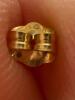 14K Yellow Gold Diamond Stud Earrings, 1/3 CTW - 6