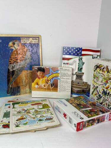 Jigsaw and 3D Puzzles Lot