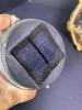 Solar-Powered Glass Lantern & Rope Glass Candle Holder with Decorative Rope Handles - 3