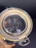 Set of 3 Fidenza & Ravenhead Glass Clamp Lid Storage Jars - 5