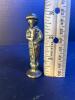 Very Small Cast Metal Figurine with Threaded Base - 6