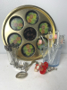 Sterling Silver Spoon 24.4g, Souvenir Maine Pinecone Tray and Novelty Cocktail Picks