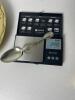 Sterling Silver Spoon 24.4g, Souvenir Maine Pinecone Tray and Novelty Cocktail Picks - 8