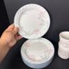 HUGE Corelle by Corning 126 Piece Floral Dinnerware Set - 38