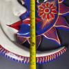 Hand-Painted Ceramic Sun and Moon Wall Plaque - 6