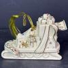 Lenox 2008 Santa&rsquo;s Gift Sleigh Holiday Ornament - 2