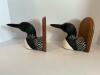Handcrafted Jennings Decoy Co. Loon Bookends - 3