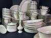 Gorgeous Lenox Snow Lily Fine China Dinnerware Set In Great Condition