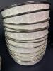 Gorgeous Lenox Snow Lily Fine China Dinnerware Set In Great Condition - 12