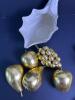 Lenox Fruits of Life Cornucopia Centerpiece w/ Gilt Fruit - 2