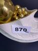 Lenox Fruits of Life Cornucopia Centerpiece w/ Gilt Fruit - 7