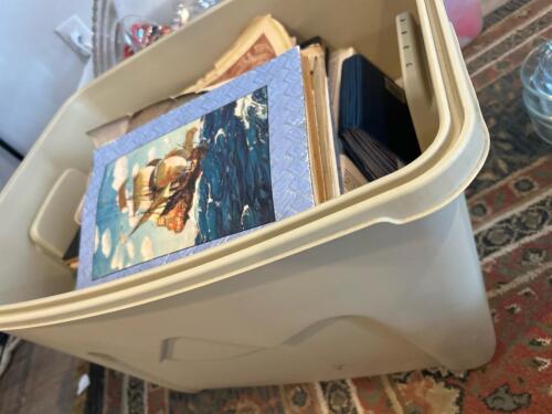 Huge Box of Photo Albums & Ephemera