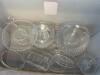 Imperial Candlewick Clear Glassware, Plates, Bowls, Goblets and Covered Dishes - 2