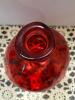 Mid-20th Century Deep Ruby Red Hand Blown Glass Vase - 3