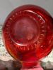 Mid-20th Century Deep Ruby Red Hand Blown Glass Vase - 4