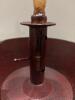 Primitive Metal Chamberstick Candle Holder - 3