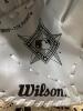 Wilson MZ2-1 Collector&rsquo;s Edition Metallic Silver Glove - 4