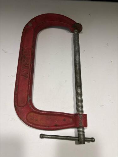 Husky 8-Inch C-Clamp Cast Iron