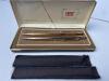 Cross Classic Century 14KT Gold Filled Pen & Pencil Engraved Set with Original Box - 2