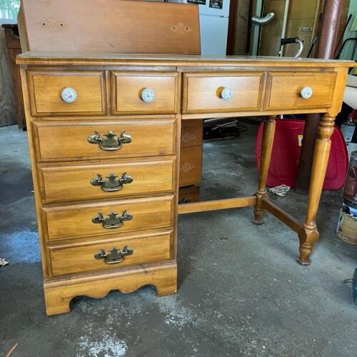 Solid Wood Desk (Pick Up in Hampton, NH)