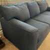 Klaussner Furniture Industries Navy Blue Sofa (Pick Up in Hampton, NH) - 4