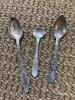 Sterling Silver Spoons Set of 3, 17.39g - 3