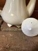Federalist Ironstone White Coffee/Teapot - 2