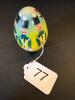 Painted Wooden Nesting Egg with Miniature Toy Soldiers - 4