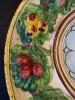 Italian Majolica Plate with Relief Fruit Motif - 2