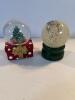 Christmas Snow Globes Set