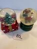 Christmas Snow Globes Set - 5