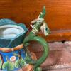 House of Hatten Ceramic Teapot by Peggy Fairfax Herrick - Frog and Water Lily Design - 3