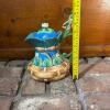House of Hatten Ceramic Teapot by Peggy Fairfax Herrick - Frog and Water Lily Design - 8