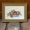 8.25" x 6.25" Signed Theorem Painting by Maura P. Campbell &ndash; Still Life with Fruit