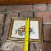 8.25" x 6.25" Signed Theorem Painting by Maura P. Campbell &ndash; Still Life with Fruit - 8