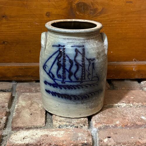 Beaumont Pottery 1981 Stoneware Crock