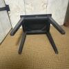 Small Black Wood Side Table - 3