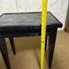 Small Black Wood Side Table - 7