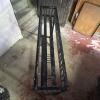 Lightweight Black Painted Metal Two-Tier Plant Stand - 3