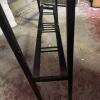 Lightweight Black Painted Metal Two-Tier Plant Stand - 6